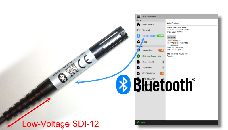 Der SHT4x Sensor und APP
